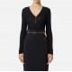 Bluza ELISABETTA FRANCHI, Jersey top with buttons - MD02962E2110