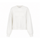 BLUZA ELISABETTA FRANCHI, Logo brodat, Alb - MD02D61E2360