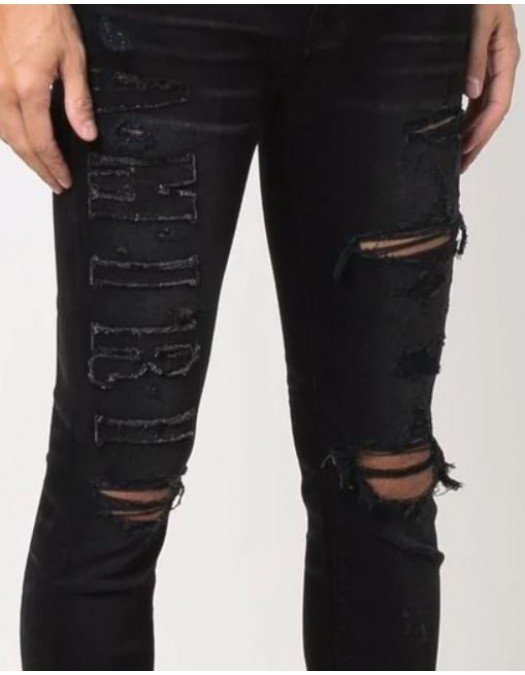 Jeans AMIRI, Distressed Denim Jeans - MDS055023