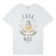 Tricou Casablanca, Casa Way Print, Alb - MF23JTS00114