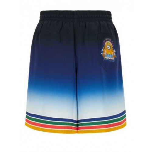 Pantaloni scurti Casablanca, Rainbow Print, Silk Pantaloni scurti Casablanca, Rainbow Print, Silk