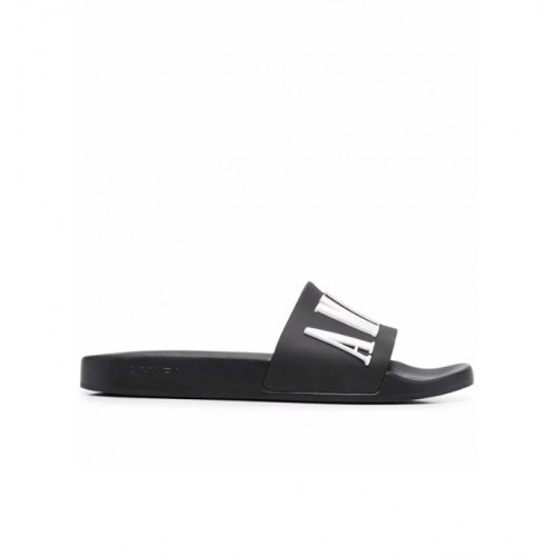 Papuci AMIRI, Logo-detailed rubber Pool slides Papuci AMIRI, Logo-detailed rubber Pool slides