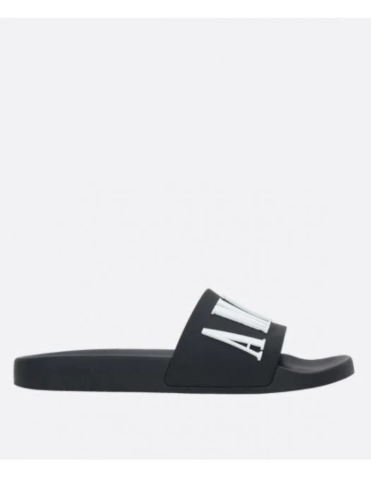 Papuci AMIRI, Logo-detailed rubber Pool slides - MFF001004