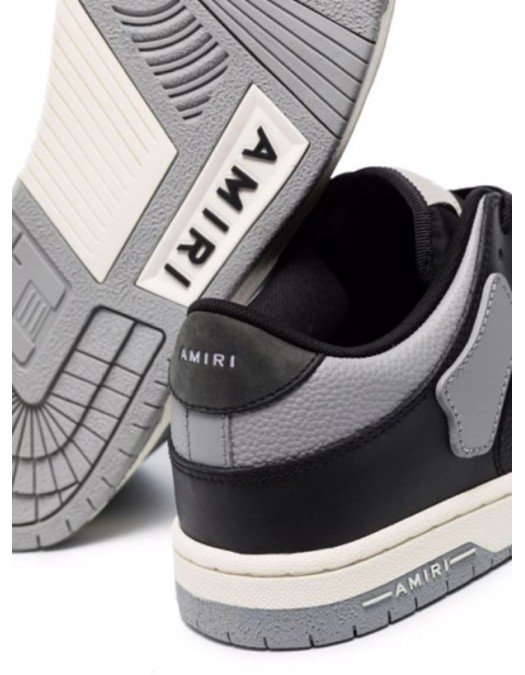 Sneakers AMIRI, SKEL-TOP LOW, Black/Grey - MFS003016