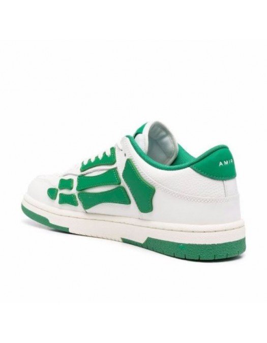 Sneakers AMIRI, SKEL-TOP LOW, Verde/Alb - MFS003114