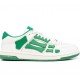 Sneakers AMIRI, SKEL-TOP LOW, Verde/Alb - MFS003114