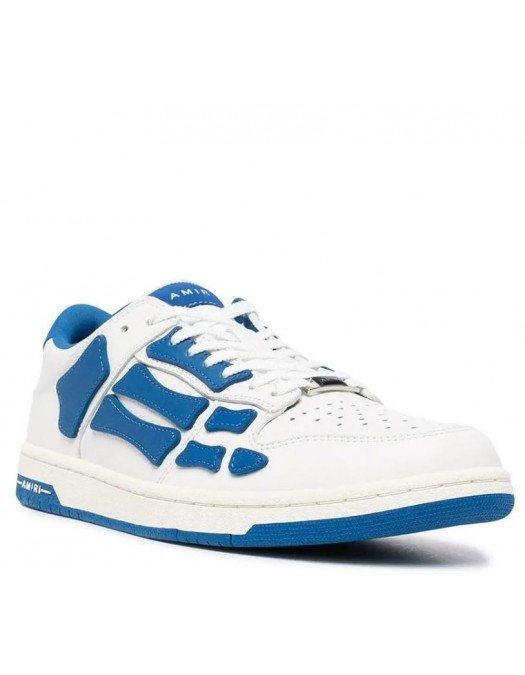 Sneakers AMIRI, SKEL-TOP LOW, Blue/White - MFS003123