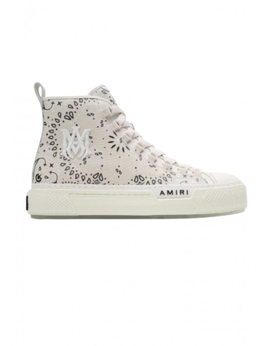 Sneakers AMIRI, Court High Top, Beige - MFS015271 Sneakers AMIRI, Court High Top, Beige - MFS015271