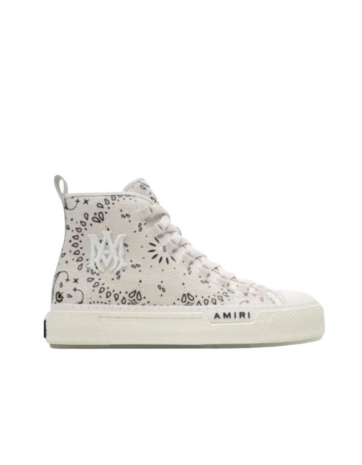 Sneakers AMIRI, Court High Top, Beige - MFS015271 Sneakers AMIRI, Court High Top, Beige - MFS015271