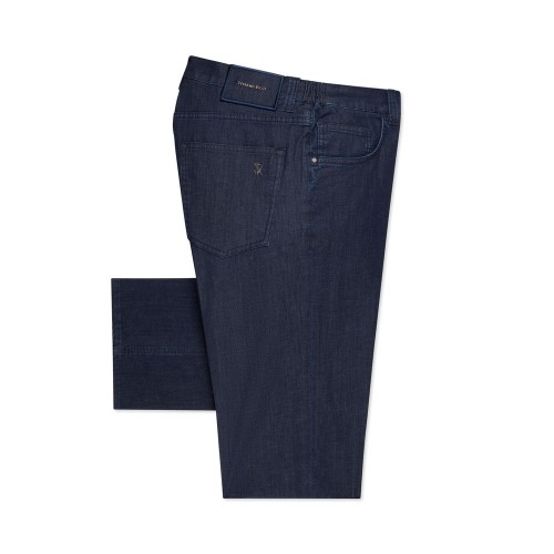 BLUGI STEFANO RICCI, Brand Logo, Blend Tapered, Blue