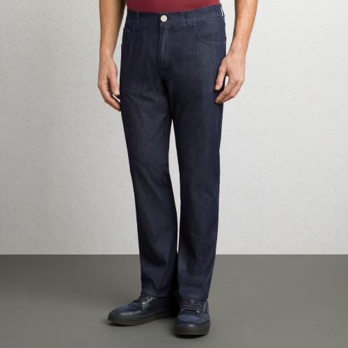 BLUGI STEFANO RICCI, Brand Logo, Blend Tapered, Blue