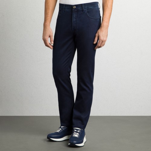 BLUGI STEFANO RICCI, Logo Insert, Blend Tapered, Dark Blue BLUGI STEFANO RICCI, Logo Insert, Blend Tapered, Dark Blue