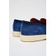 Loafers Santoni, Blue Slip-On - MGDT17271TICBGEXU48