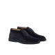 Ghete Santoni, Stitch Detail Suede Desert, Black - MGDT17823OOTEGE Ghete Santoni, Stitch Detail Suede Desert, Black - MGDT17823OOTEGE