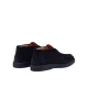 Ghete Santoni, Stitch Detail Suede Desert, Black - MGDT17823OOTEGE Ghete Santoni, Stitch Detail Suede Desert, Black - MGDT17823OOTEGE