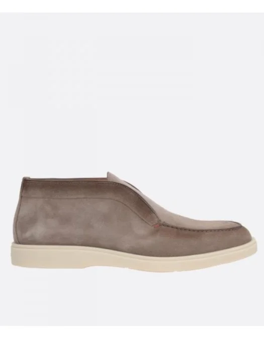 Ghete Santoni, Desert Slip On, Beige - MGDT17823TICBGEXM45