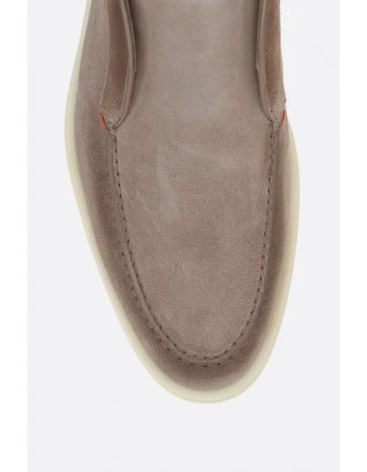 Ghete Santoni, Desert Slip On, Beige - MGDT17823TICBGEXM45