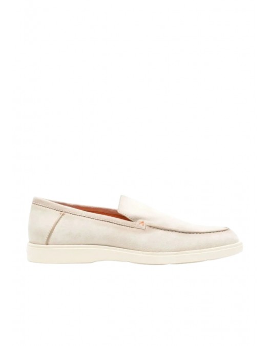 Loafers Santoni, Classic, Leather, Beige - MGDT17824TICBGEXE10 Loafers Santoni, Classic, Leather, Beige - MGDT17824TICBGEXE10