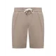 Pantaloni BRUNELLO CUCINELLI, Short Pants, Classic, Linen, Beige - MH255U0020C2438