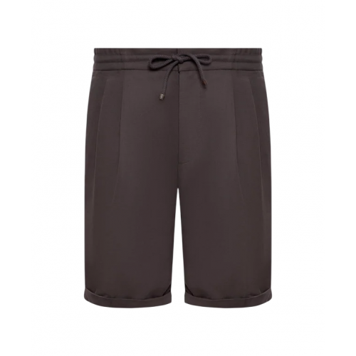 Pantaloni BRUNELLO CUCINELLI, Short Pants, Linen, Grey Pantaloni BRUNELLO CUCINELLI, Short Pants, Linen, Grey