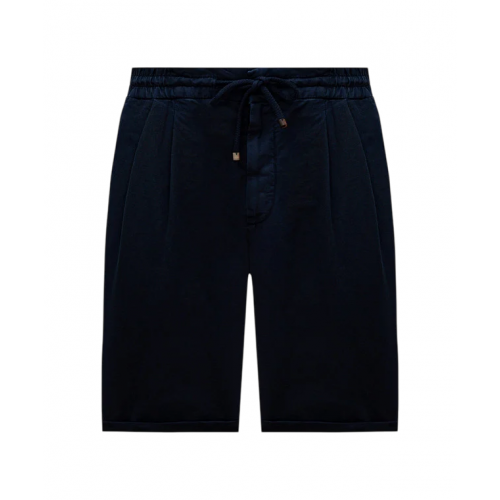Pantaloni BRUNELLO CUCINELLI, Short Pants, Linen, Navy Blue Pantaloni BRUNELLO CUCINELLI, Short Pants, Linen, Navy Blue