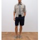 Pantaloni BRUNELLO CUCINELLI, Short Pants, Linen, Navy Blue - MH255U0020C2485 Pantaloni BRUNELLO CUCINELLI, Short Pants, Linen, Navy Blue - MH255U0020C2485