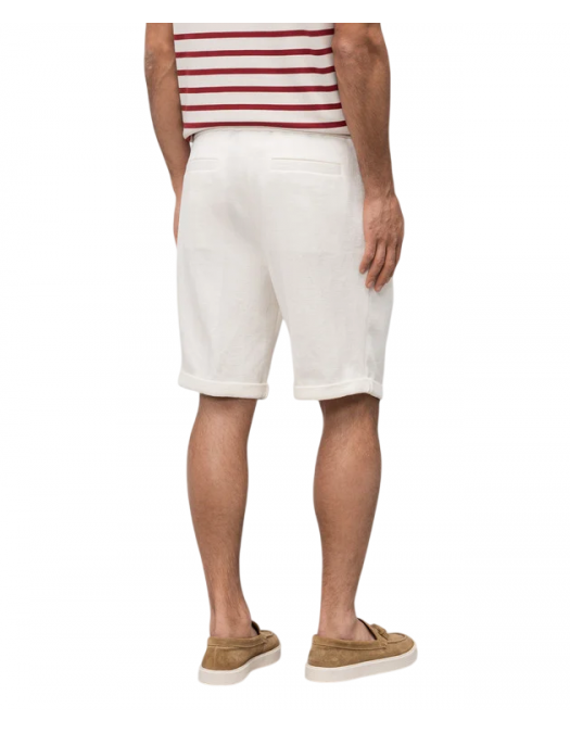 Pantaloni BRUNELLO CUCINELLI, Short Pants, Details, Simple, Beige - MH255U0020C2833 Pantaloni BRUNELLO CUCINELLI, Short Pants, Details, Simple, Beige - MH255U0020C2833