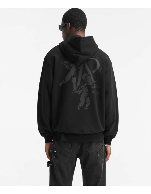 Hanorac Represent, Cherub Initial Hoodie, Black - MH402201