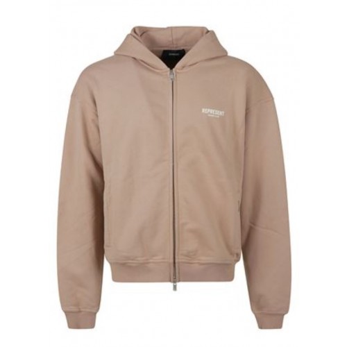 Jacheta Represent, Logo Beige, MH4039227 Jacheta Represent, Logo Beige, MH4039227