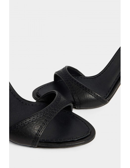 Sandale DSQUARED2, Twin Mule Sandals, Negru - MHW0048129000012124