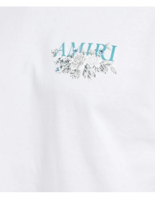 TRICOU AMIRI, White with Logo - MJG009100