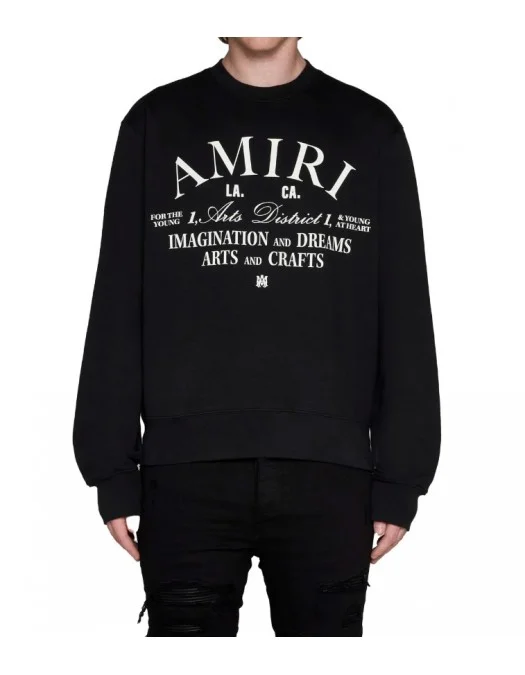 Bluza Amiri, Print frontal, MJG017001 - MJG017001 Bluza Amiri, Print frontal, MJG017001 - MJG017001