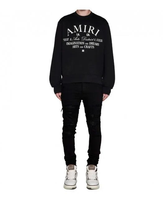Bluza Amiri, Print frontal, MJG017001 - MJG017001 Bluza Amiri, Print frontal, MJG017001 - MJG017001