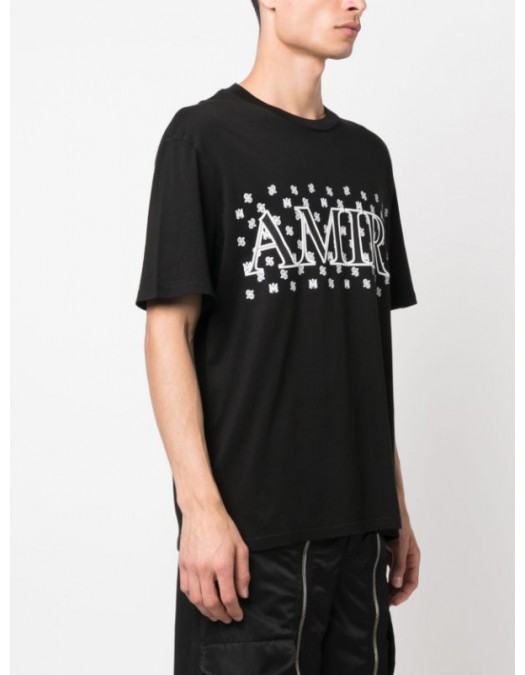 TRICOU AMIRI, M.A Paisley Print, Black - MJG038001