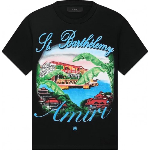 TRICOU AMIRI, EDEN ROCK TEE, Black TRICOU AMIRI, EDEN ROCK TEE, Black