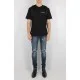 TRICOU AMIRI, Script Logo Tee Black - MJL005001