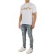 Tricou Amiri, Hibiscus Logo, White - MJL033100