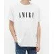 TRICOU AMIRI, White, Logo Print - MJLT001001 TRICOU AMIRI, White, Logo Print - MJLT001001