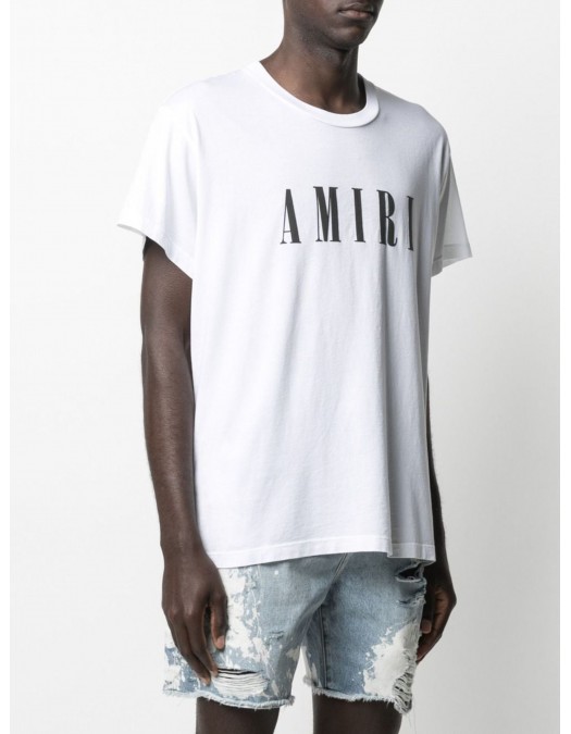 TRICOU AMIRI, White, Logo Print - MJLT001001