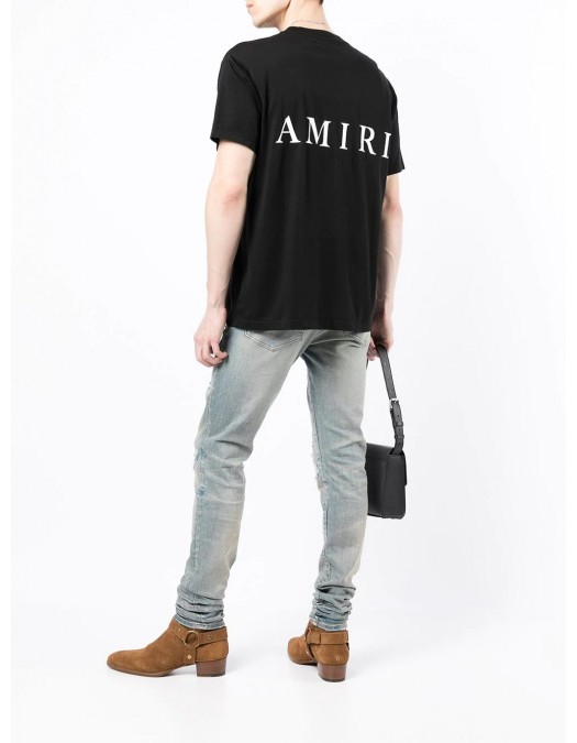 TRICOU AMIRI, Bumbac, White Logo, Bumbac - MJT002001