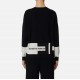 Bluza ELISABETTA FRANCHI, Maneca lunga, Logo, Negru - MK01S56E2EF3