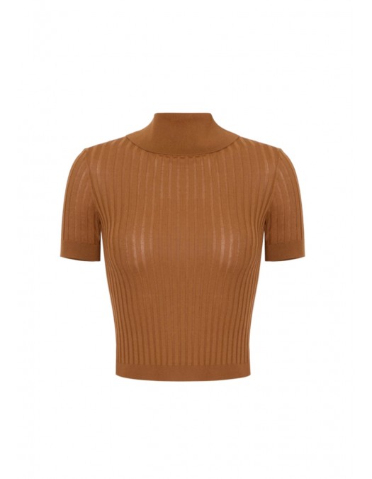 Top ELISABETTA FRANCHI, Sheer knit top - MK01S62E2600