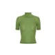 Top ELISABETTA FRANCHI, Sheer knit top, Verde - MK01S62E2EV3