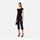 Top ELISABETTA FRANCHI, Cotton thread and viscose, Negru - MK06T62E2110