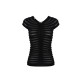 Top ELISABETTA FRANCHI, Cotton thread and viscose, Negru - MK06T62E2110