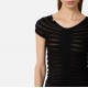 Top ELISABETTA FRANCHI, Cotton thread and viscose, Negru - MK06T62E2110