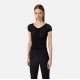 Top ELISABETTA FRANCHI, Cotton thread and viscose, Negru - MK06T62E2110