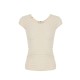 Top ELISABETTA FRANCHI, Cotton thread and viscose, Alb - MK06T62E2193