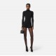 Bluza ELISABETTA FRANCHI,Ribbed knit top with breast pocket, Negru - MK11B56E2110 Bluza ELISABETTA FRANCHI,Ribbed knit top with breast pocket, Negru - MK11B56E2110