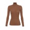 Bluza ELISABETTA FRANCHI,Ribbed knit top with breast pocket, Maro